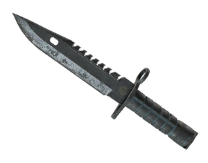 ★ StatTrak™ M9 Bayonet | Night (Battle-Scarred)