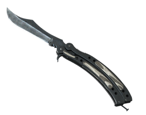 ★ StatTrak™ Butterfly Knife | Black Laminate (Factory New)