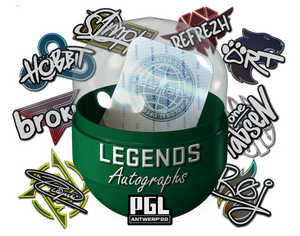 Antwerp 2022 Legends Autograph Capsule