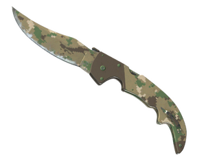 ★ Falchion Knife | Forest DDPAT (Well-Worn)