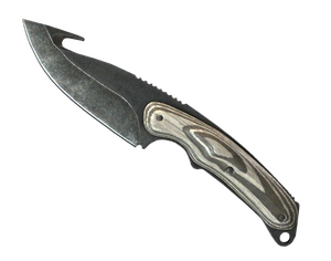 ★ StatTrak™ Gut Knife | Black Laminate (Well-Worn)