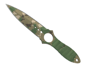 ★ StatTrak™ Skeleton Knife | Forest DDPAT (Well-Worn)