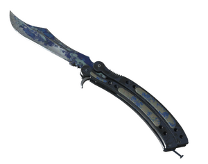 ★ Butterfly Knife | Bright Water (Battle-Scarred)