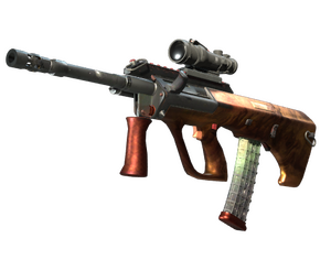 AUG | Sand Storm (Battle-Scarred)