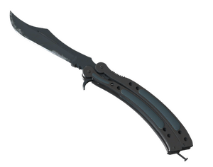 ★ Butterfly Knife | Night (Well-Worn)