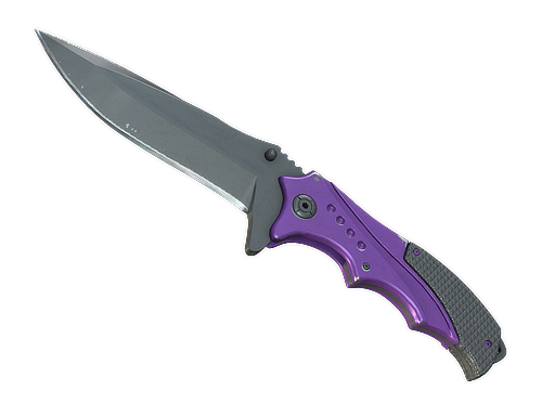 ★ Nomad Knife | Ultraviolet (Well-Worn)