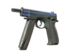 CZ75-Auto | Indigo (Battle-Scarred)