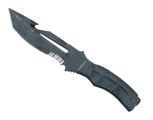 ★ StatTrak™ Survival Knife | Night Stripe (Battle-Scarred)