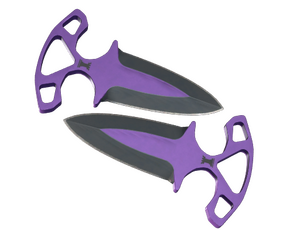 ★ StatTrak™ Shadow Daggers | Ultraviolet (Minimal Wear)