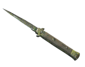 ★ Stiletto Knife | Boreal Forest (Battle-Scarred)