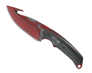 ★ Gut Knife | Crimson Web (Well-Worn)