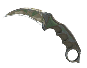 ★ StatTrak™ Karambit | Forest DDPAT (Battle-Scarred)
