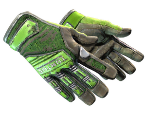 ★ Specialist Gloves | Emerald Web (Battle-Scarred)