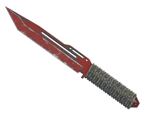 ★ StatTrak™ Paracord Knife | Crimson Web (Battle-Scarred)