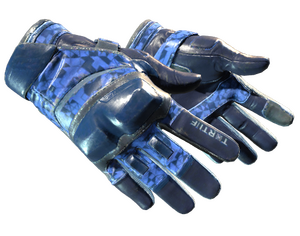 ★ Moto Gloves | Polygon (Well-Worn)