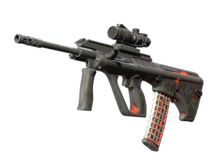 AUG | Radiation Hazard (Battle-Scarred)