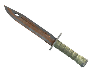 ★ StatTrak™ Bayonet | Rust Coat (Battle-Scarred)