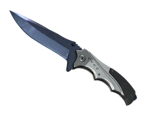 ★ Nomad Knife | Blue Steel (Battle-Scarred)
