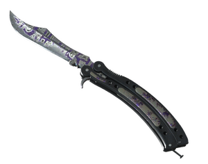 ★ Butterfly Knife | Freehand (Battle-Scarred)