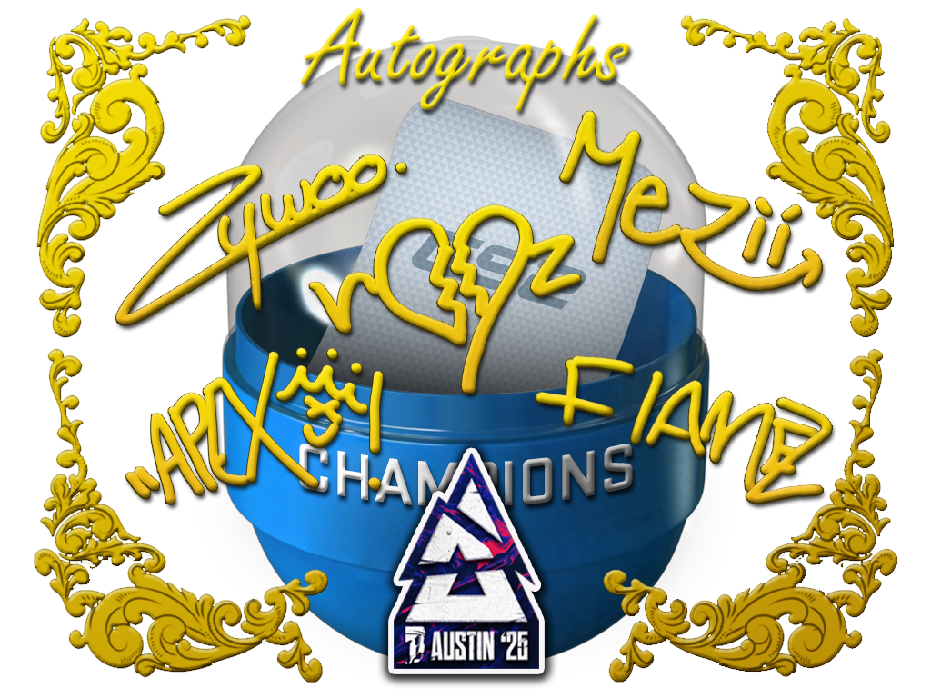 Austin 2025 Champions Autograph Capsule
