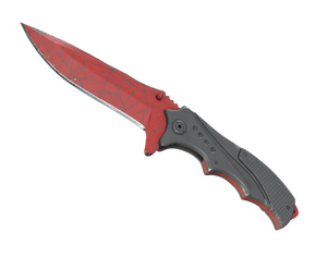 ★ Nomad Knife | Crimson Web (Well-Worn)