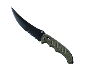 ★ StatTrak™ Flip Knife | Blue Steel (Minimal Wear)