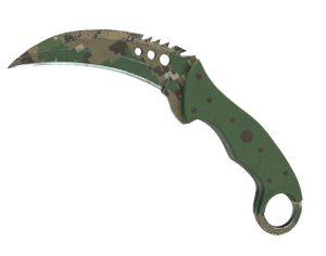 ★ Talon Knife | Forest DDPAT (Well-Worn)