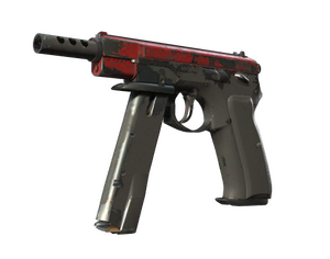 CZ75-Auto | Crimson Web (Battle-Scarred)
