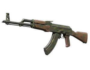 AK-47 | Jungle Spray (Battle-Scarred)