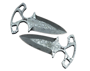 ★ Shadow Daggers | Damascus Steel (Battle-Scarred)