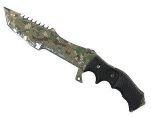 ★ Huntsman Knife | Forest DDPAT (Well-Worn)