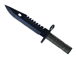 ★ StatTrak™ M9 Bayonet | Blue Steel (Battle-Scarred)