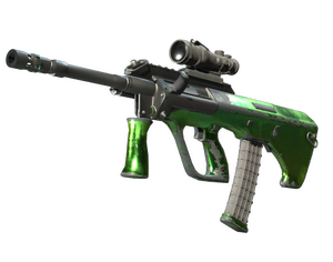 AUG | Carved Jade (Field-Tested)