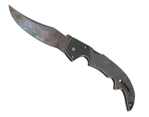 ★ Falchion Knife | Rust Coat (Well-Worn)